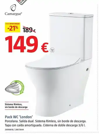 Bauhaus Wc london oferta