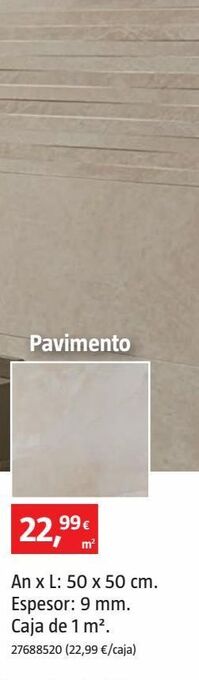 Bauhaus Pavimento oferta