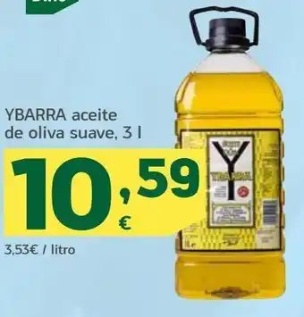 HiperDino Aceite de oliva suave ybarra, 3 l oferta