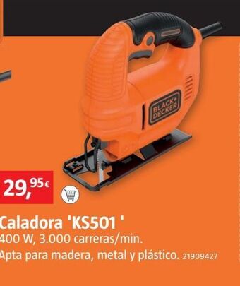 Bauhaus Caladora black & decker oferta