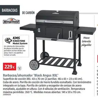 Bauhaus Barbacoa ahumador oferta