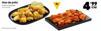 AhorraMas Alas de pollo adobadas oferta