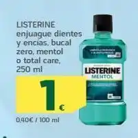 HiperDino Enjuague LISTERINE oferta