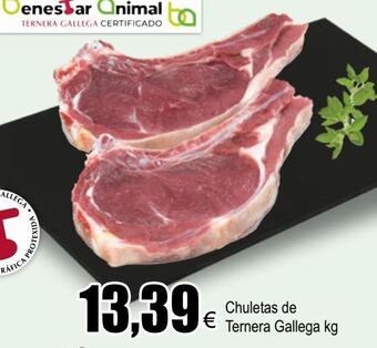 FROIZ Chuletas de ternera gallega oferta