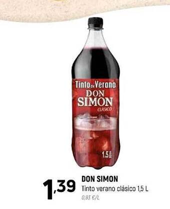 Coviran Don simon tinto verano clásico oferta