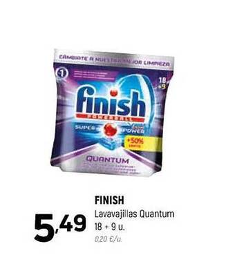 Coviran Finish lavavajillas quantum oferta