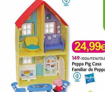 Super Juguete Peppa pig casa familiar de peppa oferta