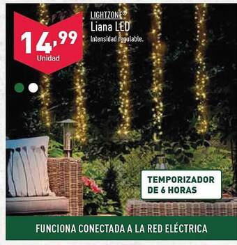 ALDI Lightzone liana led oferta