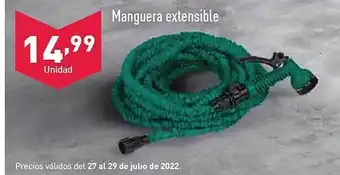 ALDI Manguera extensible oferta