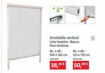 Bauhaus Enrollable vertical* oferta