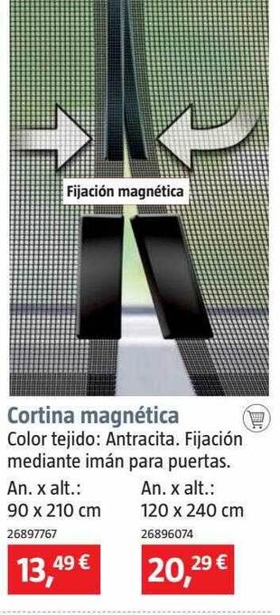 Bauhaus Cortina magnética oferta