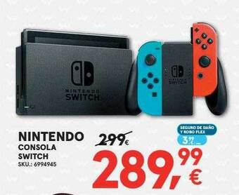 Worten Nintendo consola switch oferta