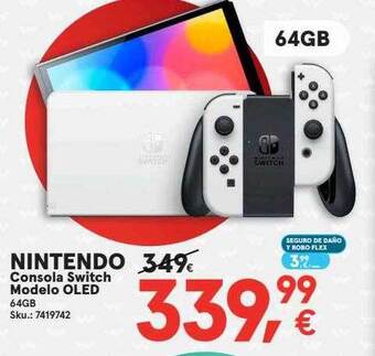 Worten Nintendo consola switch modelo oled oferta