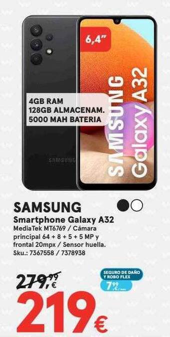 Worten Samsung smartphone galaxy a32 oferta