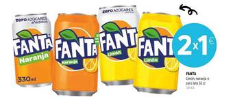 Coviran Fanta limón naranja o zero oferta