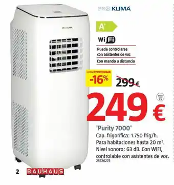 Bauhaus Pro kuma purity 7000 oferta