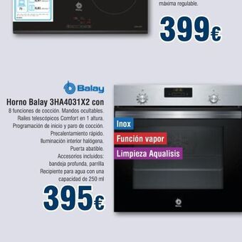 FROIZ Horno balay oferta