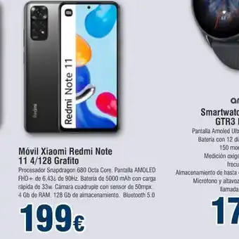 FROIZ Móvil xiaomi redmi note 11 oferta