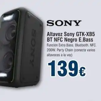 FROIZ Altavoz sony oferta