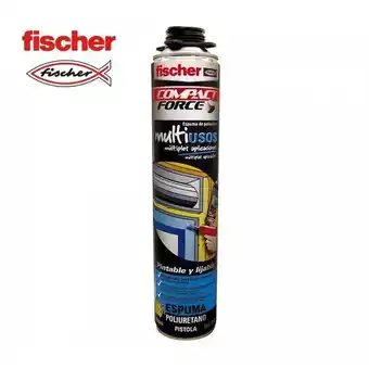 Espuma de poliuretano pistola multiusos 750 ml - fischer
