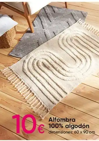 Pepco Alfombra 100% algodón 60 x 90 cm oferta