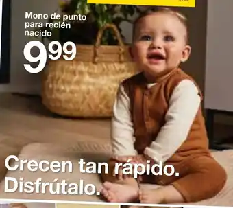 Zeeman Mono de ponto para recién nacido oferta