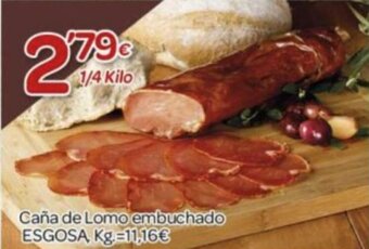 Alsara Supermercados Esgosa Caña de Lomo embuchado oferta