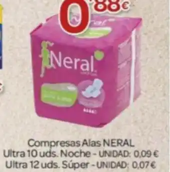 Alsara Supermercados Neral Compresas Alas oferta