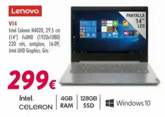 Zbitt Lenovo V14 Intel Celeron N4020 14'' 8GB RAM 128GB SSD oferta