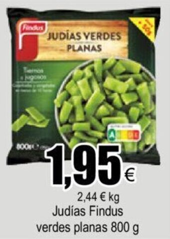 FROIZ Judías Findus verdes planas 800 g oferta
