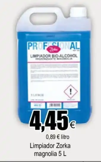 FROIZ Zorka Limpiador magnolia 5 L oferta