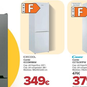 Carrefour Frigorífico combi oferta