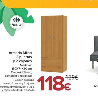 Carrefour Armario milán oferta