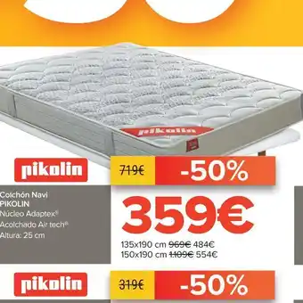 Carrefour Colchón navi oferta