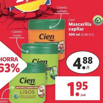 Lidl Mascarilla capilar oferta