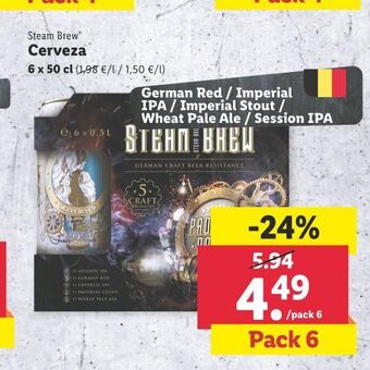 Lidl Cerveza oferta