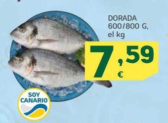 HiperDino Dorada 600-800 g oferta