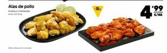 AhorraMas Alas de pollo oferta