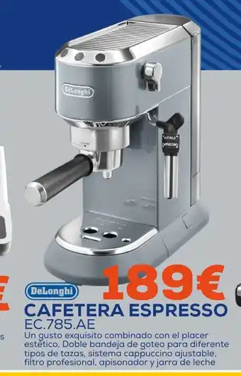 Tiendas Electrón Cafetera Espresso EC. 785 AE oferta