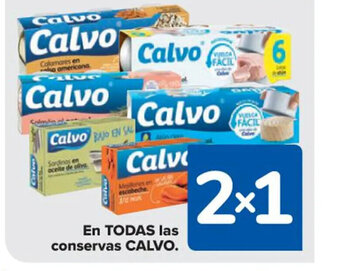 Carrefour Calvo En Todas las conservas oferta