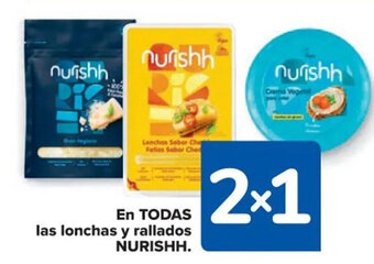 Carrefour Nurishh En Todas las lonchas y rallados oferta