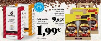 Gadis Café molido candelas café soluble nescafé oferta
