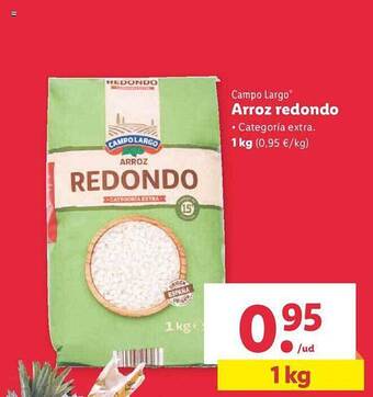 Lidl Campo largo arroz redondo oferta
