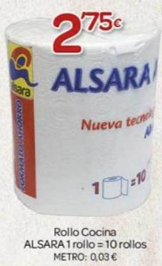 Alsara Supermercados Rollo cocina alsara oferta