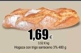 FROIZ Hogaza con trigo sarraceno 3% oferta