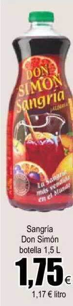 FROIZ Sangria don simón botella oferta