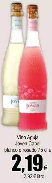 FROIZ Vino aguja joven capel blanco o rosado oferta