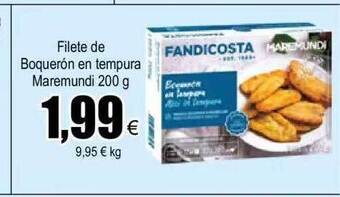 FROIZ Filete de boquerón en tempura maremundi oferta