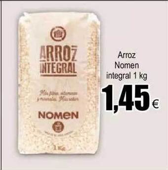FROIZ Arroz nomen integral oferta