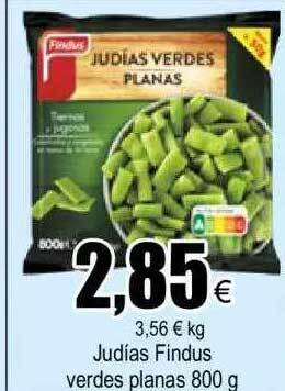 FROIZ Judías findus verdes planas oferta
